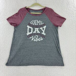 Torrid Gray Classic Fit Graphic Print T-Shirt Womens Casual Pullover Size‎ Large